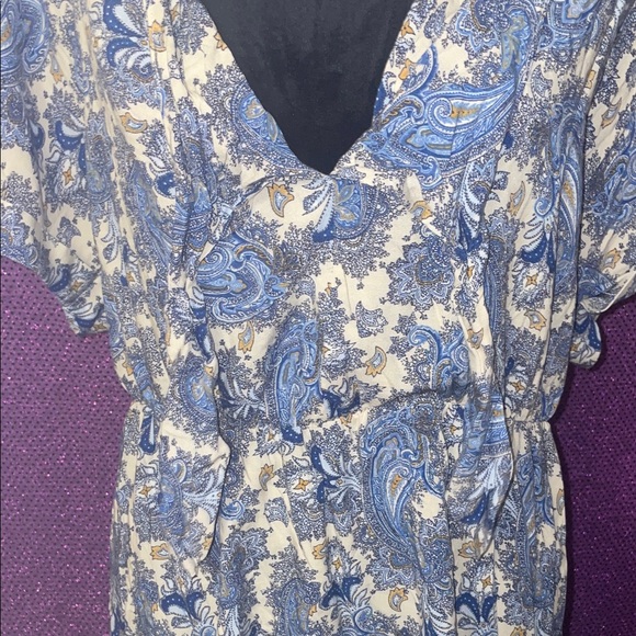 🎉🎉H&M Boho Paisley Print Dress Women’s Size 10 - Picture 6 of 10